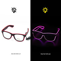 Glowing Neon Glasses - LumaGlow