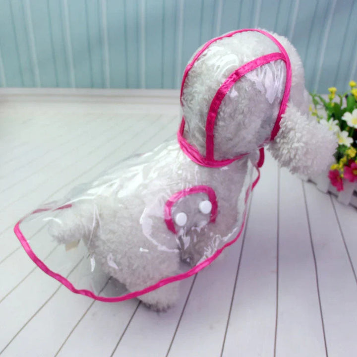 Transparent Waterproof Raincoat for Dogs - DryPaw