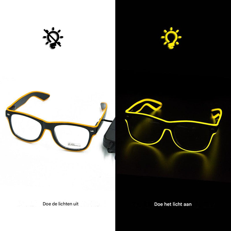 Glowing Neon Glasses - LumaGlow