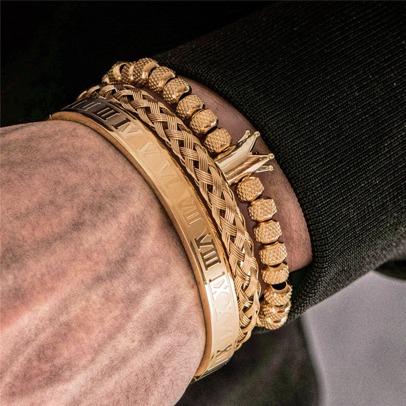 Luxury Men's Bracelet Set – Julius