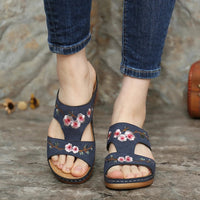 Orthopedic Women's Floral Sandals – Florina