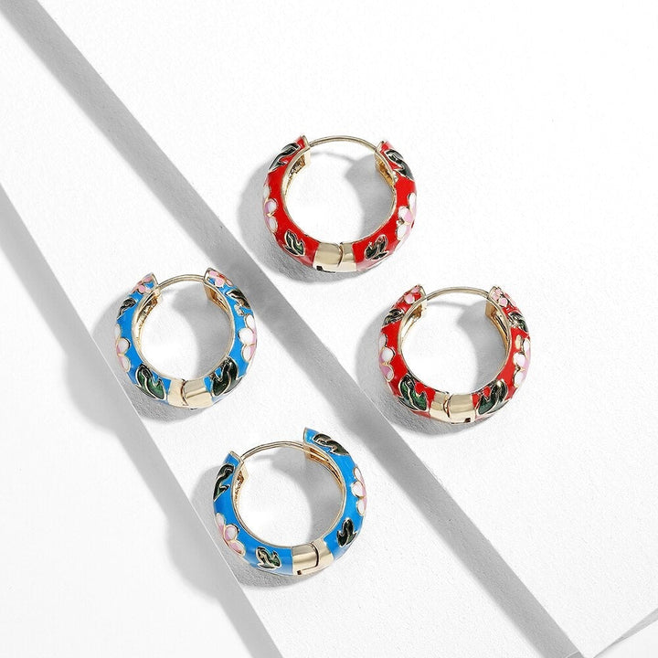 Luxury Flower Earrings - Roselle