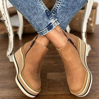 Comfortable Platform Ankle Boots - Mira