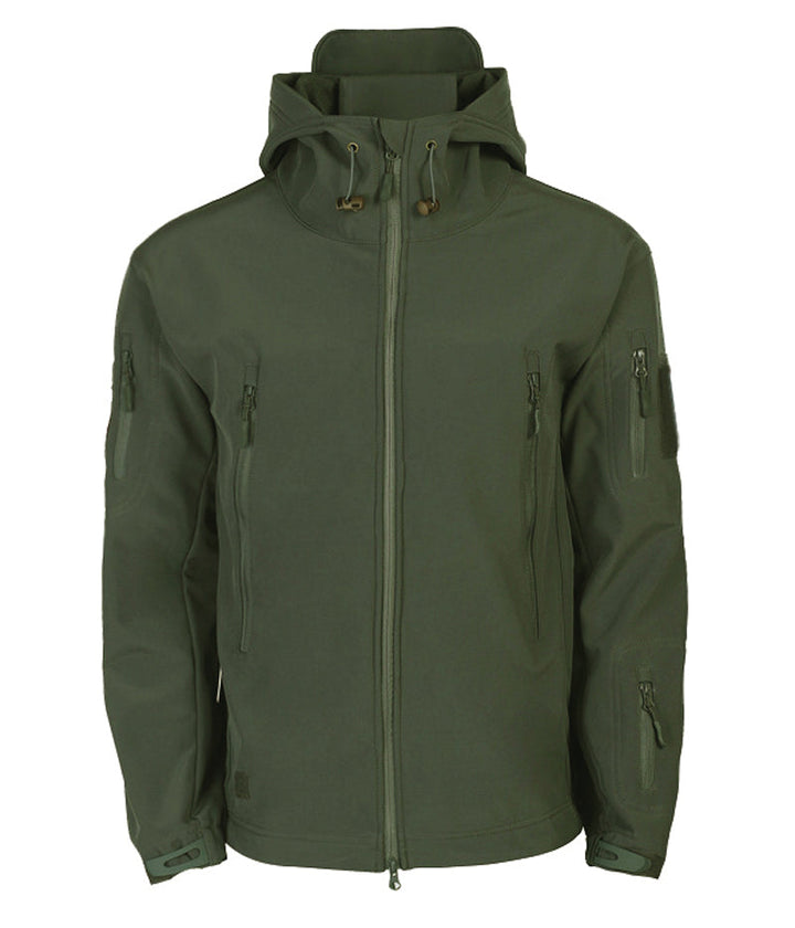 Męska kurtka softshell z kapturem - Titan