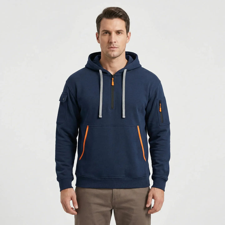 Halbzip Kapuzenpullover Herren - Diego