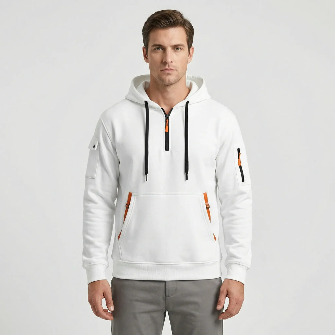 Halbzip Kapuzenpullover Herren - Diego