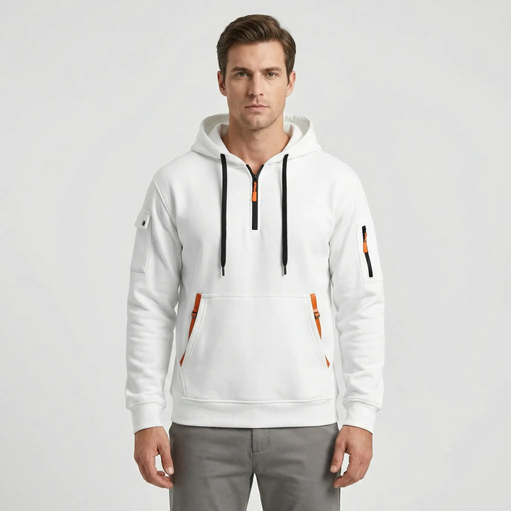 Halbzip Kapuzenpullover Herren - Diego