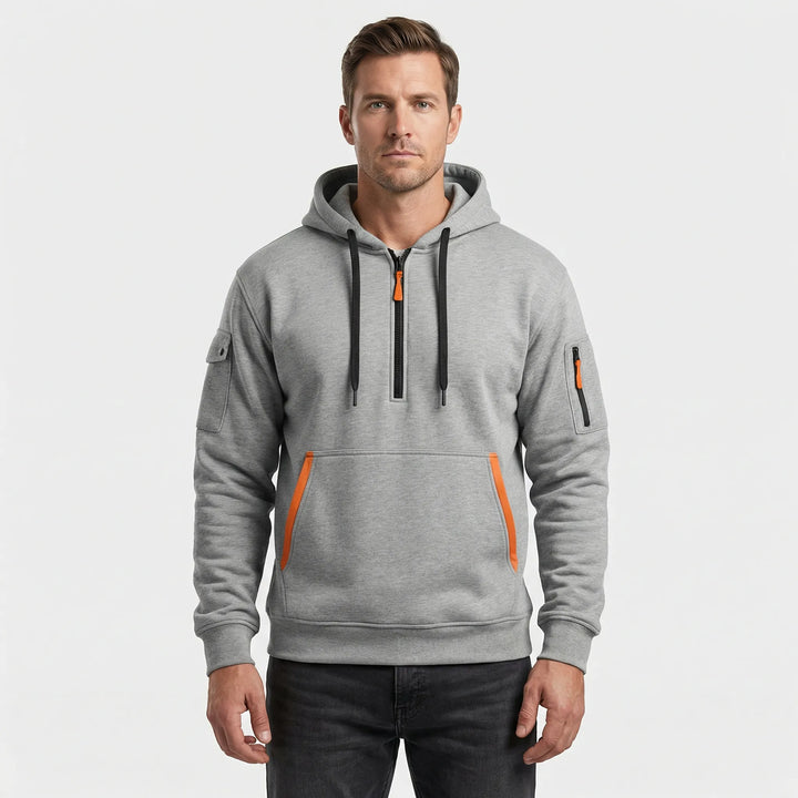 Halbzip Kapuzenpullover Herren - Diego