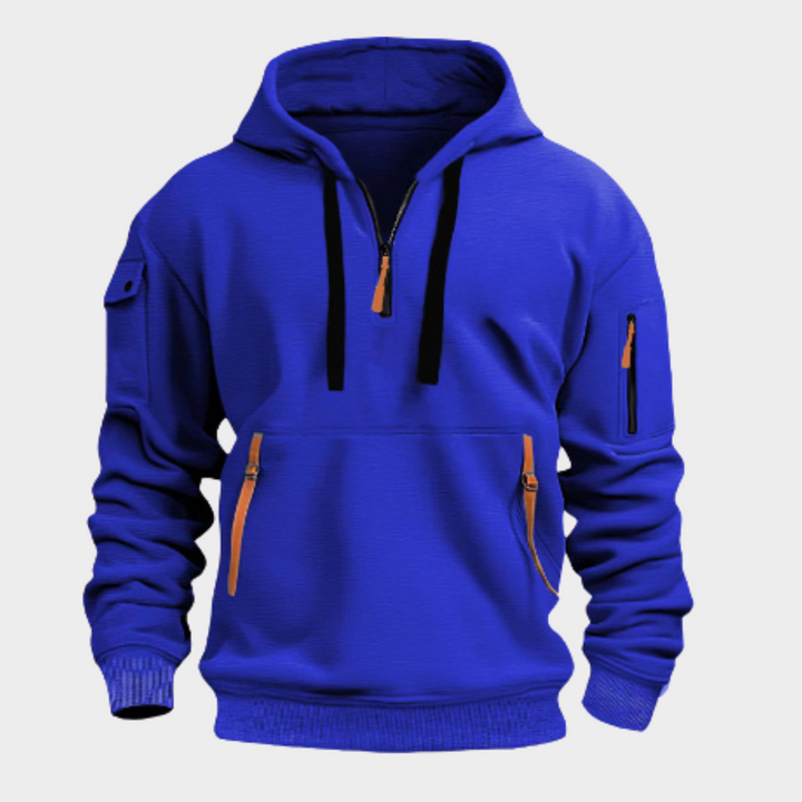 Halbzip Kapuzenpullover Herren - Diego