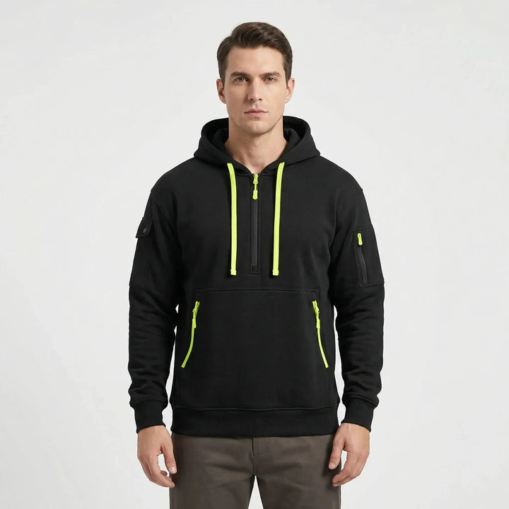 Halbzip Kapuzenpullover Herren - Diego