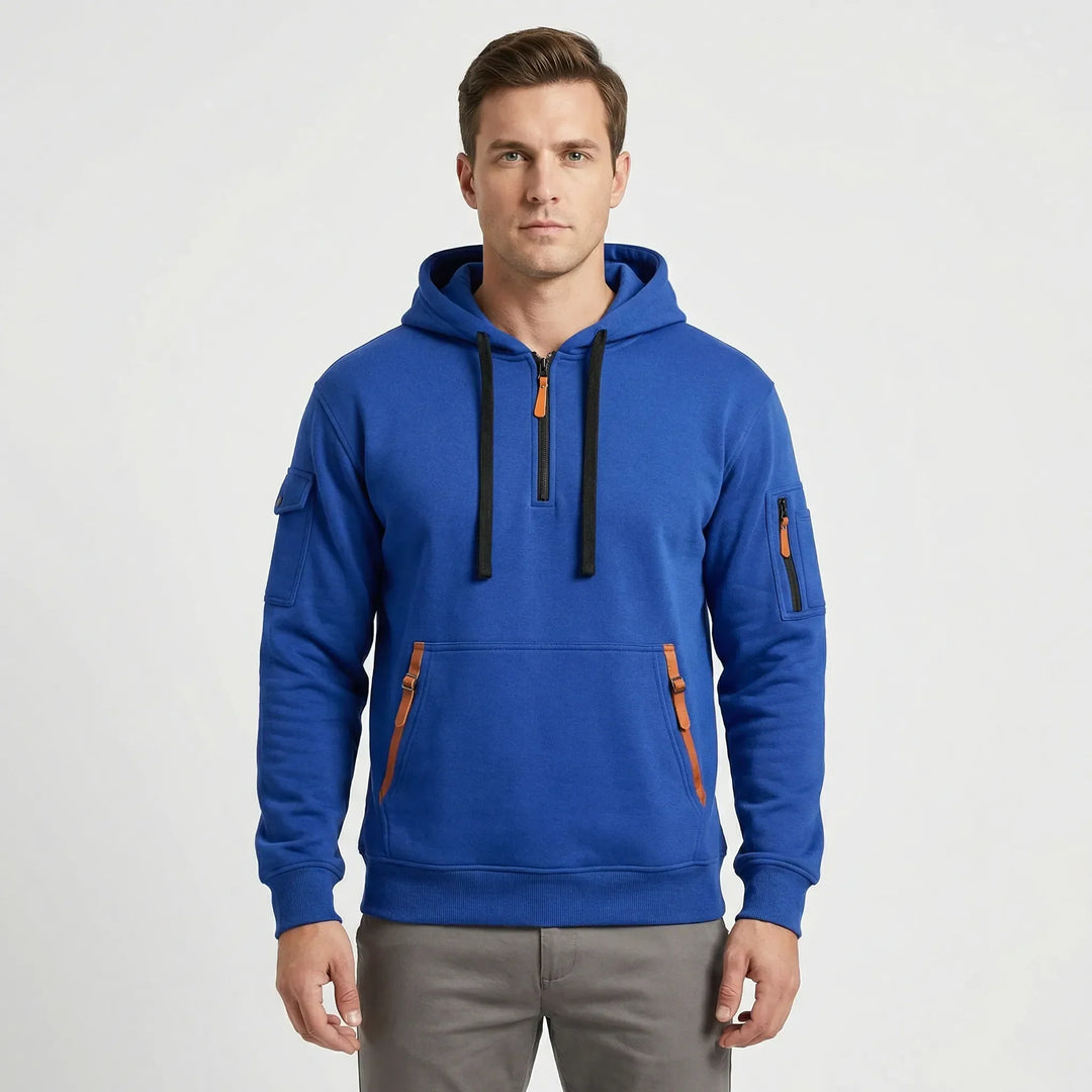 Halbzip Kapuzenpullover Herren - Diego