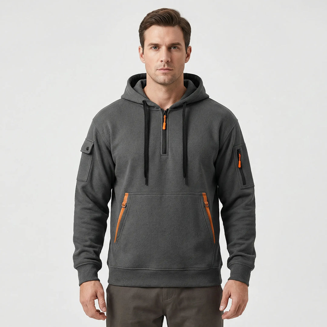 Halbzip Kapuzenpullover Herren - Diego