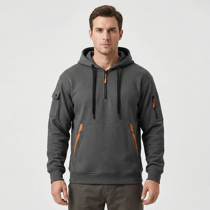Halbzip Kapuzenpullover Herren - Diego