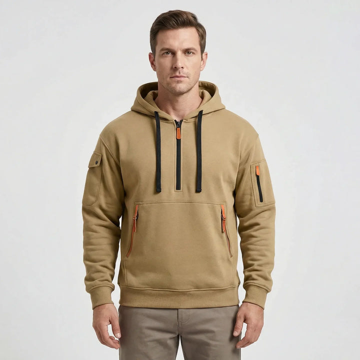 Halbzip Kapuzenpullover Herren - Diego