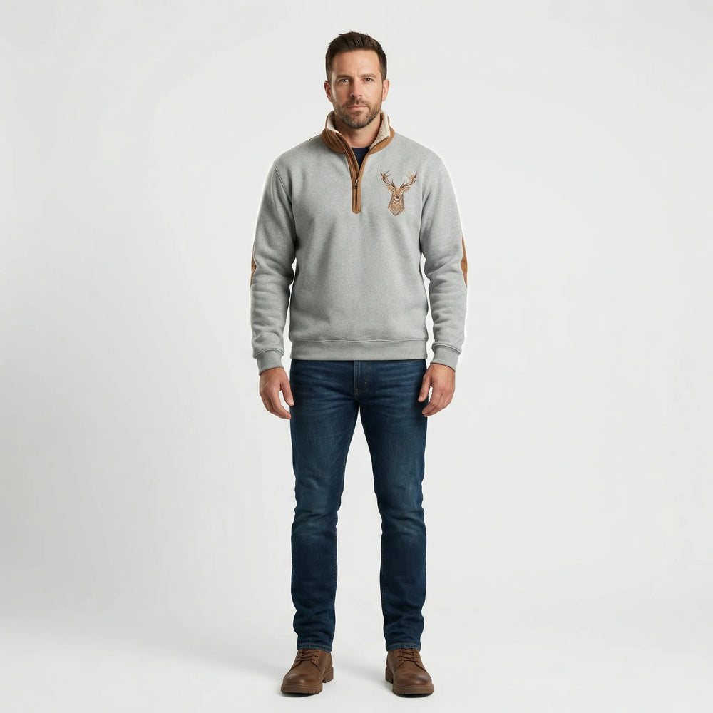 Halbzip Pullover Mit Kragen - Arvid