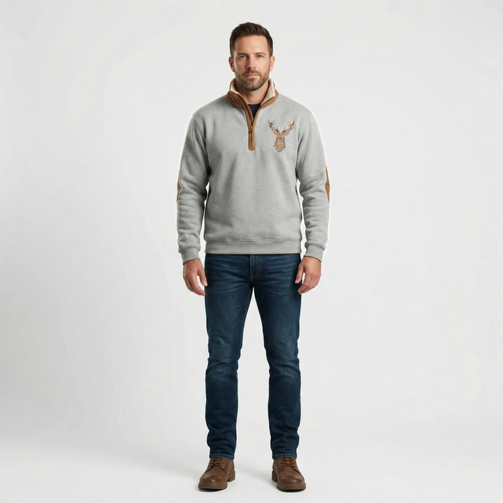 Halbzip Pullover Mit Kragen - Arvid