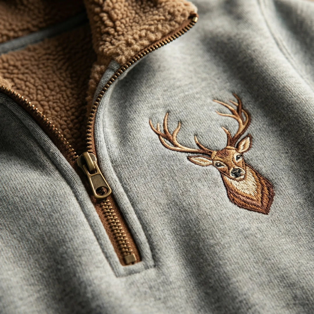 Halbzip Pullover Mit Kragen - Arvid