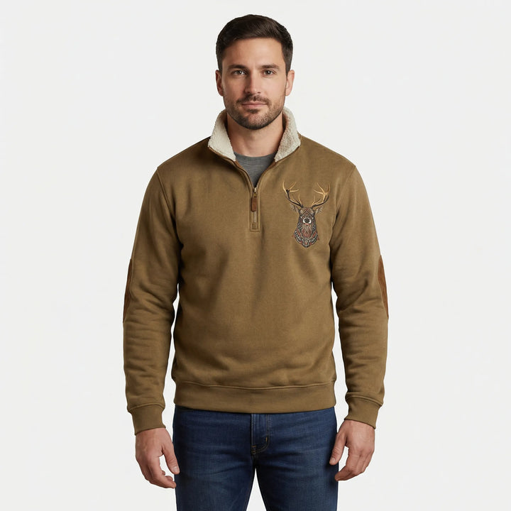Halbzip Pullover Mit Kragen - Arvid