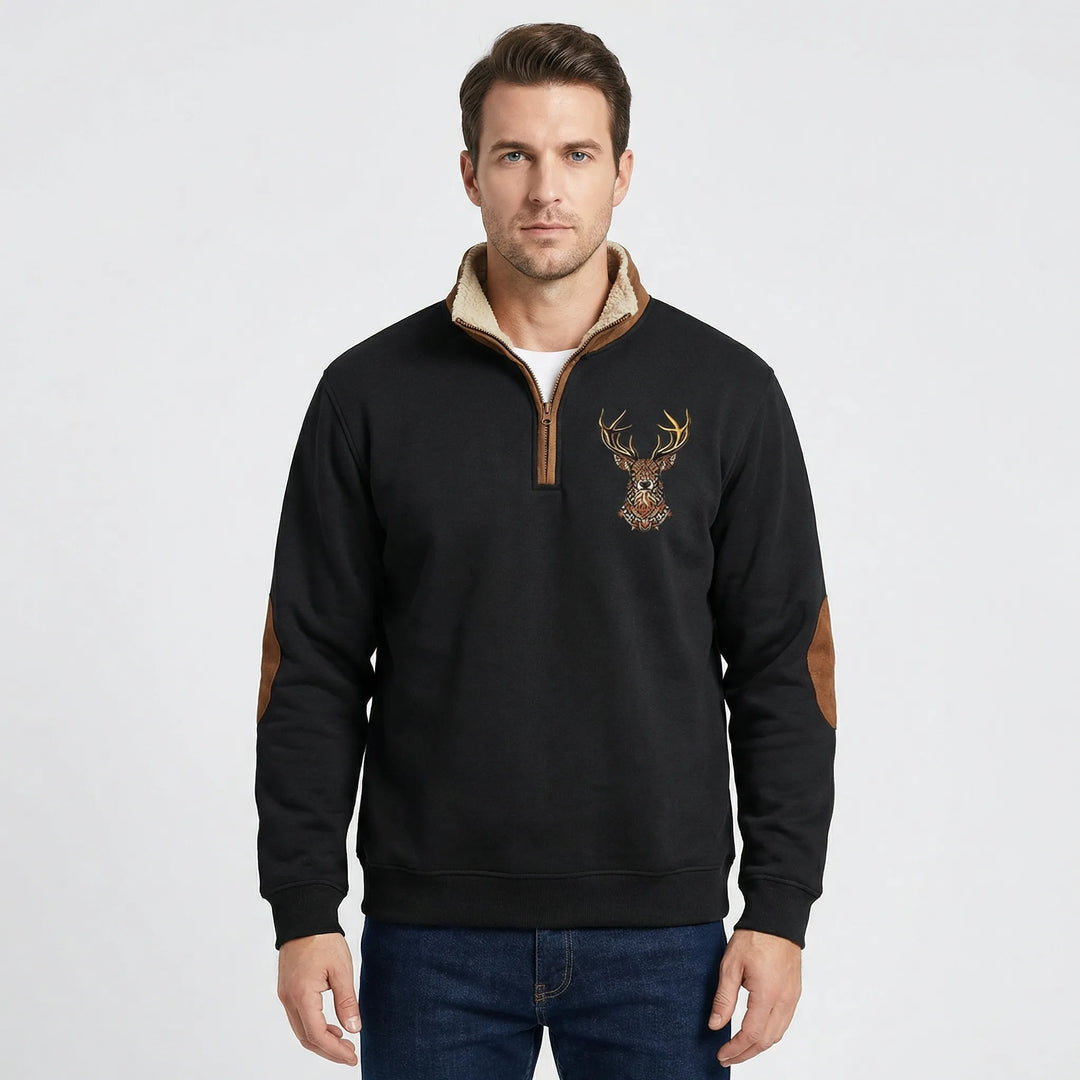 Halbzip Pullover Mit Kragen - Arvid