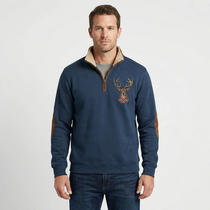 Halbzip Pullover Mit Kragen - Arvid