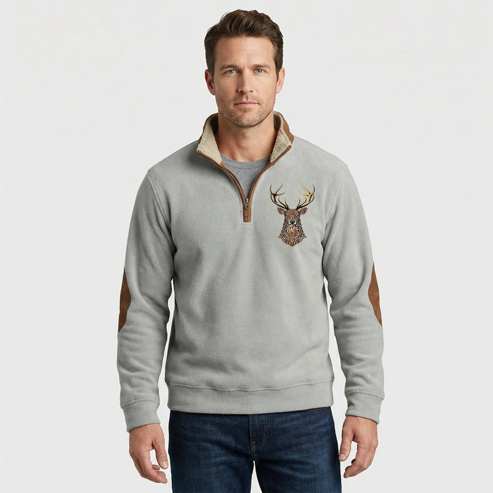 Halbzip Pullover Mit Kragen - Arvid