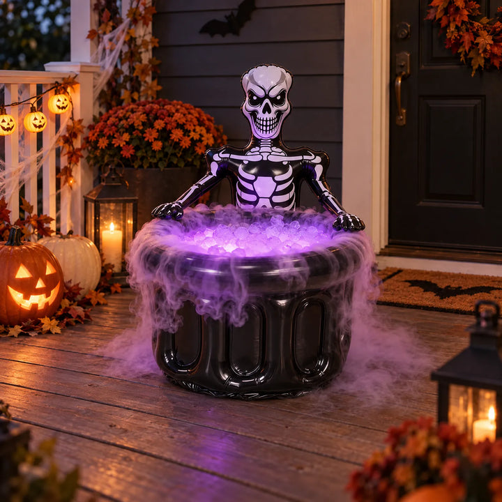 Halloween Drink Cooler Bucket - Skellichill