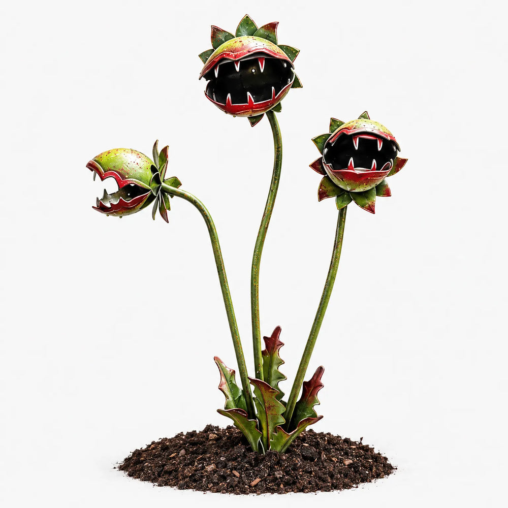 Halloween Garden Metal Ornaments - Bitebloom