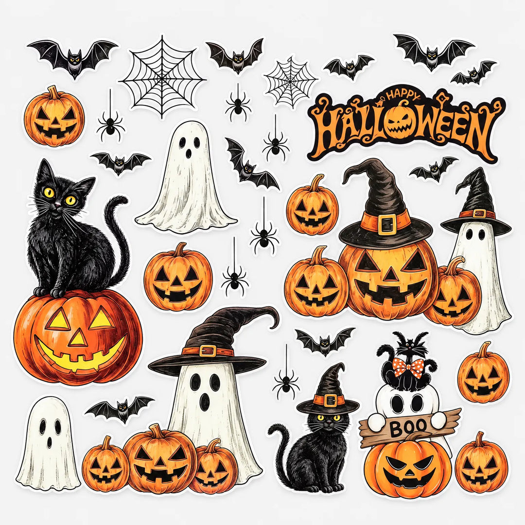 Halloween Window Stickers - Hauntify