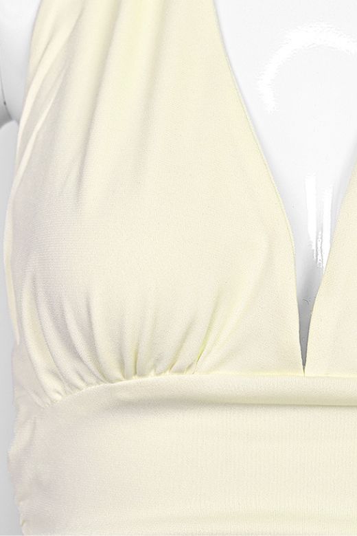 Halter Neck Bodycon Top - Michaela