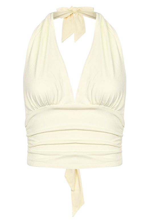 Halter Neck Bodycon Top - Michaela