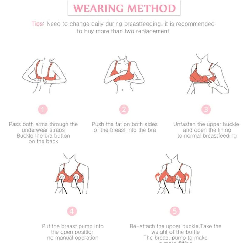 Sammy Jackson™ Joleen Nursing Bra | Comfy & Hands-Free