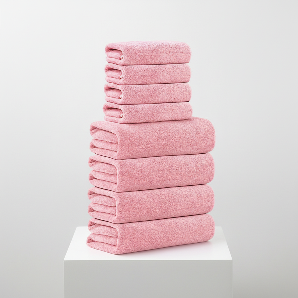 Handtuchset Mit 8 Teilen - BlushTowel