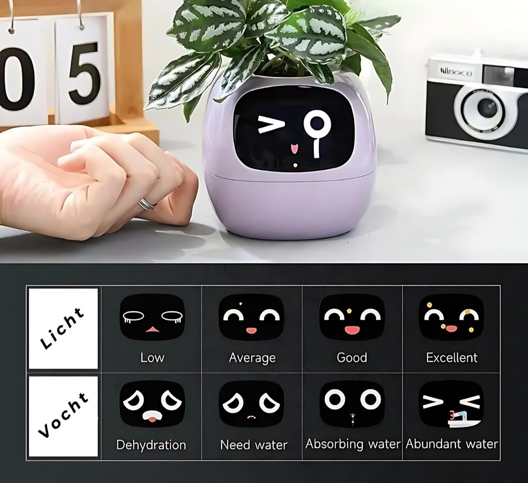 Automatic Smart Flower Pot - GreenBuddy SmartPot