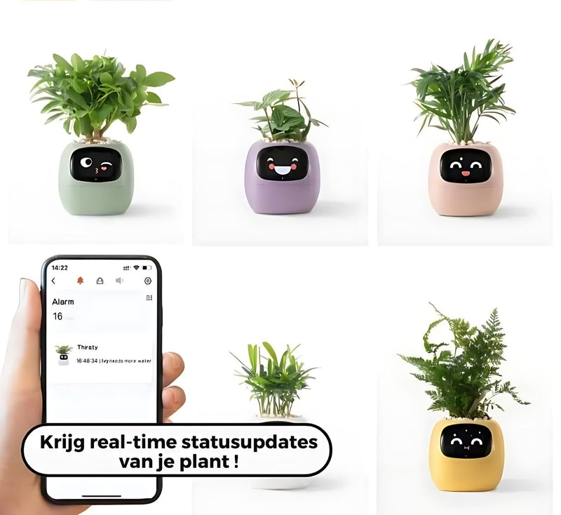Automatic Smart Flower Pot - GreenBuddy SmartPot