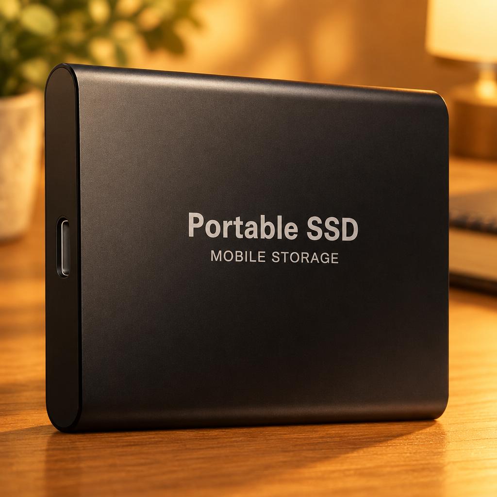 Przenośny zewnętrzny SSD 30 TB z wytrzymałą obudową