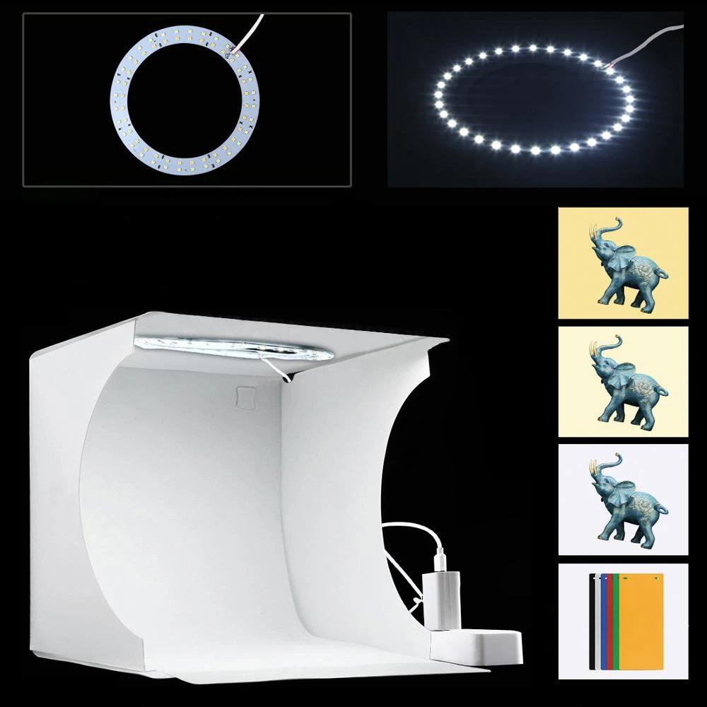 Portable Photo Studio with LED Lighting – LumiCube