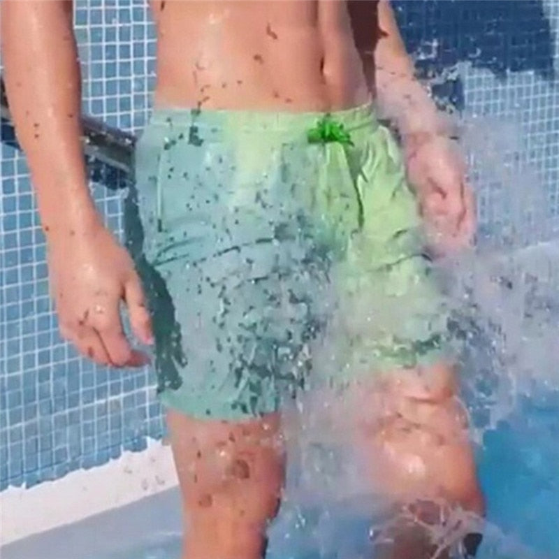 Kleurveranderende heren zwemshorts met thermoeffect - Zomerhoogtepunt 2025