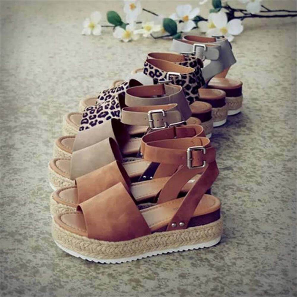 Trendy Women's Espadrille Summer Sandals – Liv