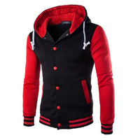 Men's Varsity-Style Baseball Hoodie – Kevin Autumn Edition