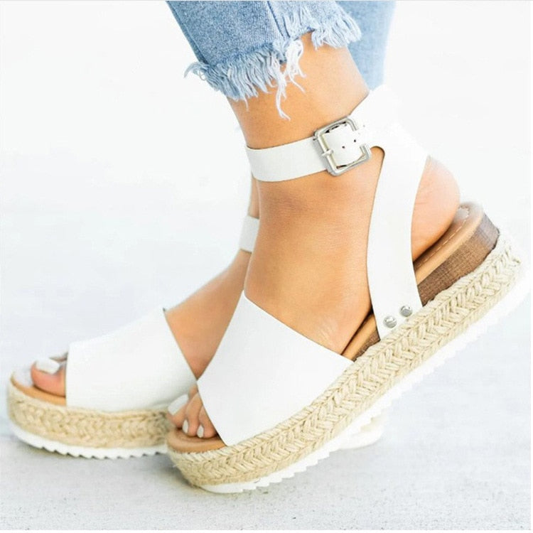 Trendy Women's Espadrille Summer Sandals – Liv