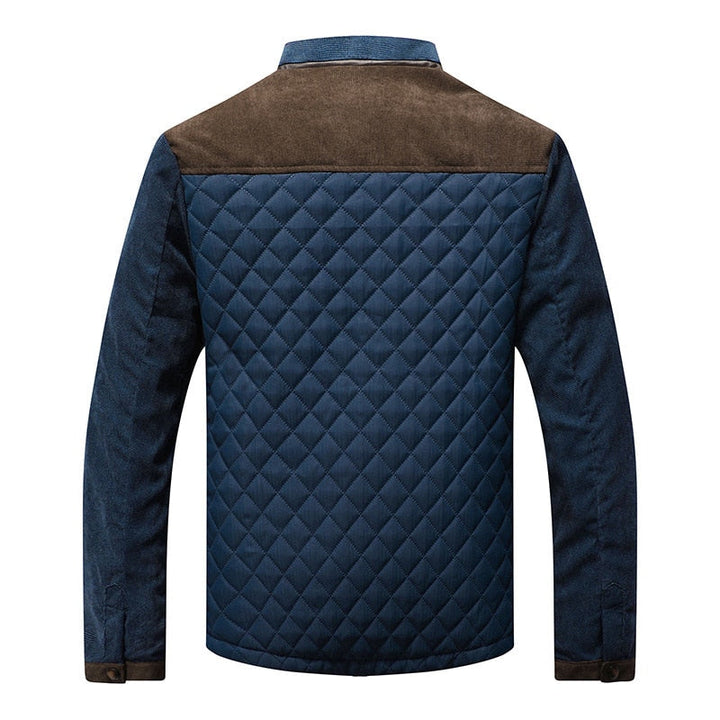 Retro Men's Windbreaker with Stand-Up Collar – Orlando