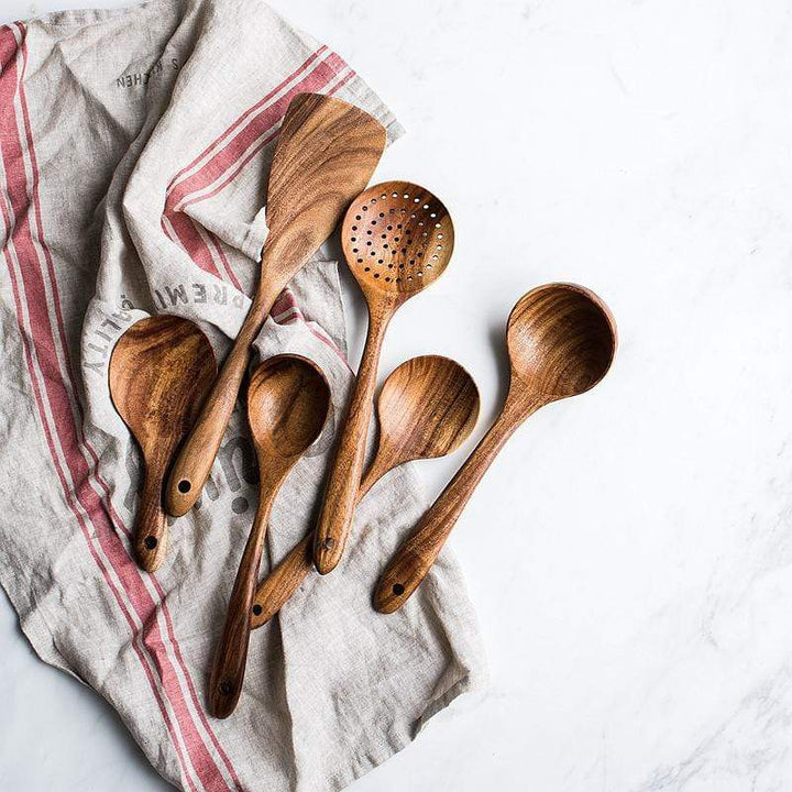 Natural Wooden Kitchen Set - RustiCook