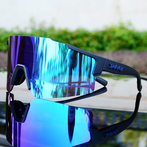 Sporty Mirrored Cycling Sunglasses - Veloshade