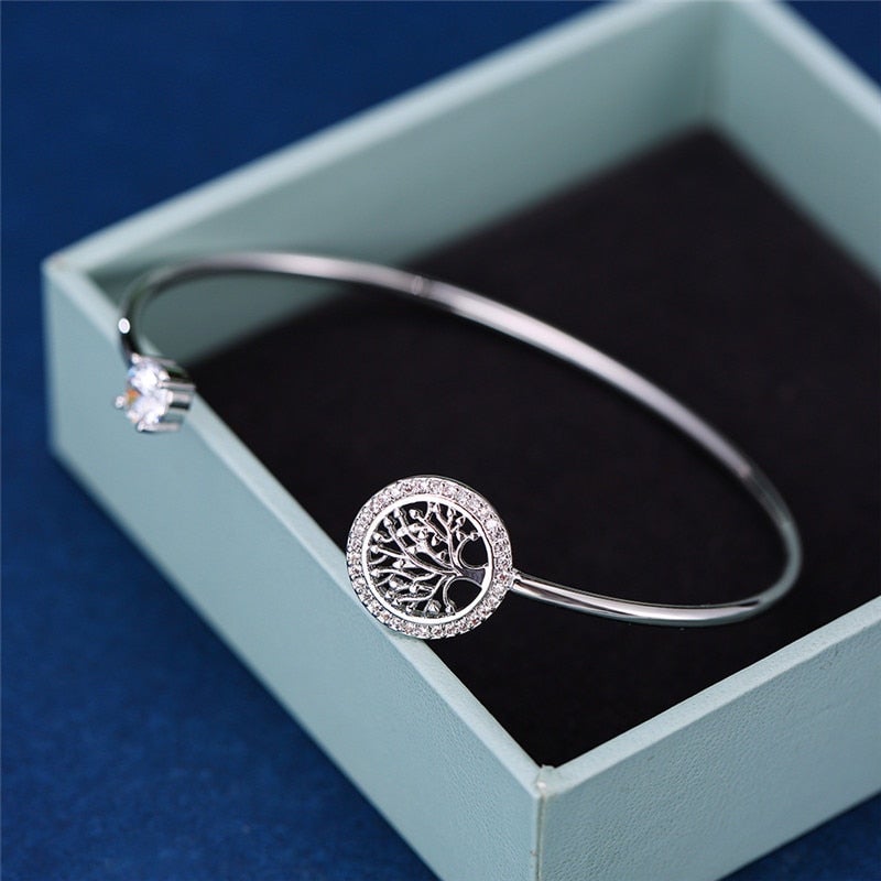 Adjustable Tree of Life Bracelet - Elowen