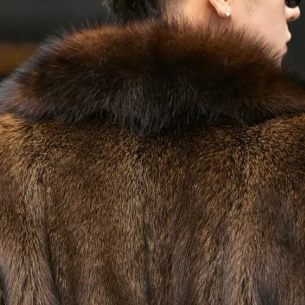 Timeless Men's Coat with Faux Fur - Jules