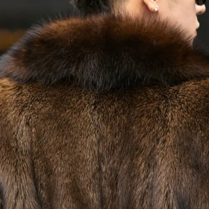 Timeless Men's Coat with Faux Fur - Jules