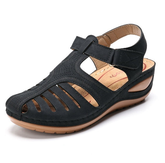 Leather Orthopedic Women's Sandals – Elin