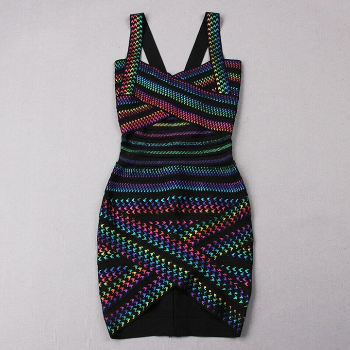 Trendy striped bodycon – Liana
