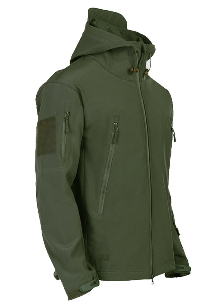 Męska kurtka softshell z kapturem - Titan