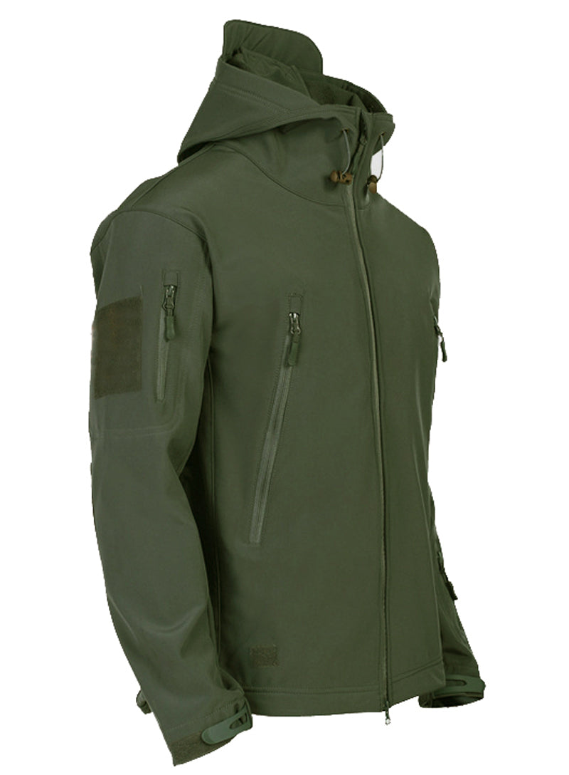 Męska kurtka softshell z kapturem - Titan